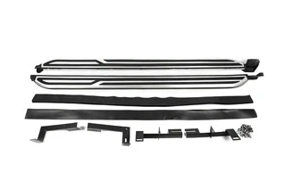 Бокові пороги OEM (2 шт., Алюміній) для Renault Duster 2018-2024 рр