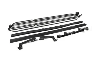 Бокові пороги OEM (2 шт., Алюміній) для Dacia Duster 2018-2024 рр