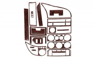 Накладки на панель Карбон для BMW 3 серія E-36 1990-2000 рр