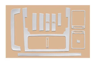 Накладки на панель Алюміній для Peugeot Expert 2007-2016 рр