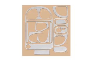 Накладки на панель (2000-2006 роки) Алюміній для Ford Transit рр