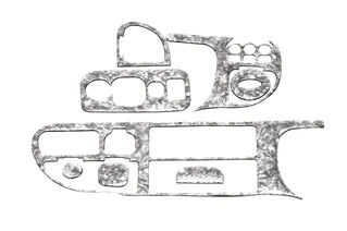 Накладки на панель (1997-2000) Титан для Ford Transit рр
