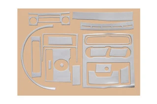 Накладки на панель (19 деталей) Алюміній для Volkswagen Crafter 2006-2016 рр