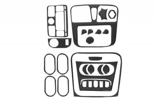Накладки на панель (Meric, Туреччина) Дерево для Renault Logan II 2013-2022 рр
