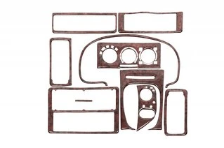 Накладки на панель (1994-1999) Карбон для Volkswagen Polo рр