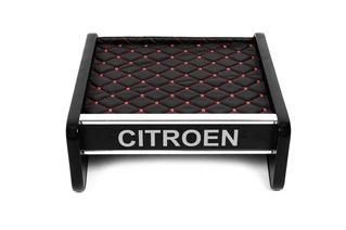 Полиця на панель 2000-2005 (Чорна з червоною ниткою) для Citroen Jumper рр