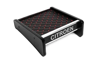 Полиця на панель 2000-2005 (Чорна з червоною ниткою) для Citroen Jumper рр