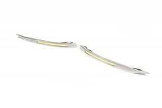 Ходові вогні Хром (2014-2025, LED) для Fiat Doblo II рр