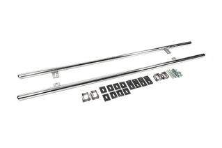 Бічні труби 42 мм (2 шт, нерж) для BMW X3 E-83 2003-2010 рр