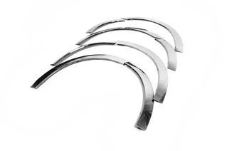 Накладки на арки (8 шт, нерж) SW для Renault Megane III 2009-2016 рр