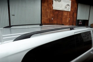 Рейлінги чорні CAN Оригінальний дизайн (метал. ніжки) Коротка база (SHORT) для Mercedes Vito / V-class W447 2014- рр