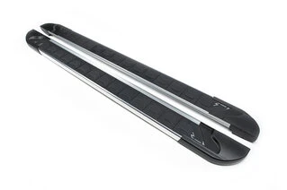 Бокові пороги RedLine V1 (2 шт., алюміній) для Jeep Compass 2006-2016 рр