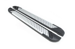 Бокові пороги Allmond (2 шт., алюм.) для Porsche Cayenne 2003-2010 рр