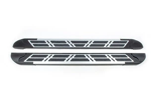 Бокові пороги Sunrise (2 шт., алюміній) для Volkswagen Tiguan 2007-2016 рр