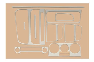 Накладки на панель Дерево для Fiat Linea 2006-2018 рр