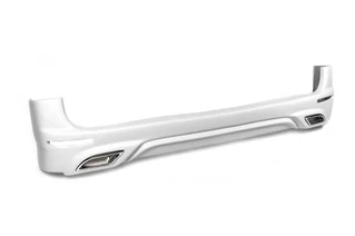 Накладка на задній бампер (під фарбування) для Mercedes Sprinter W907/W910 2018- рр