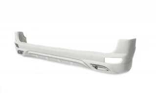 Накладка на задній бампер V2 (під фарбування) для Volkswagen Crafter 2006-2016 рр