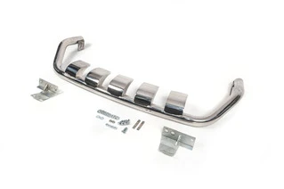 Задній захист Gronder (нерж) для Lexus LX570/450d