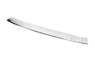 Накладка на задній бампер Carmos мат (нерж) для Skoda Karoq