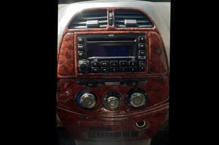 Накладки на панель (великий к-т) Темне дерево для Chery Tiggo 1