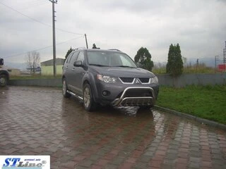 Кенгурятник WT002 (нерж.) для Mitsubishi Outlander 2006-2012рр
