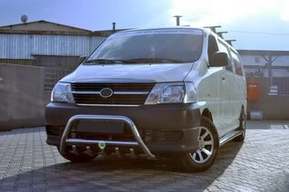 Кенгурятник WT003 (нерж) для Toyota HiAce