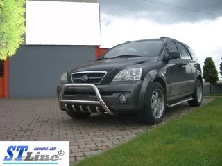Кенгурятник WT003 (нерж.) для Kia Sorento I BL 2002-2009 рр