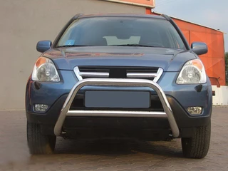 Кенгурятник WT005 (нерж.) для Honda CRV 2001-2006 рр