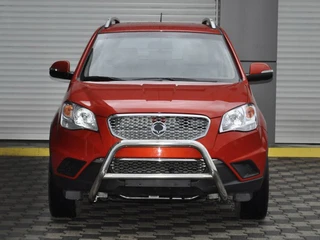 Кенгурятник WT005 (нерж.) для SsangYong Korando 2010-2019 рр