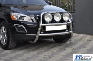 Кенгурятник WT018 (нерж) для Volkswagen Tiguan 2007-2016 рр