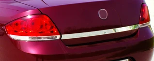 Накладка на кришку багажника 2006-2012 (нерж) Без дірки під ключ для Fiat Linea рр