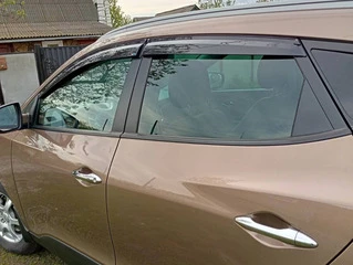 Вітровики (4 шт., Sunplex Sport) для Hyundai IX-35 2010-2015 рр