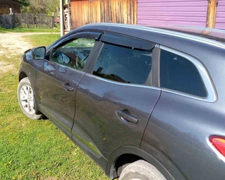 Вітровики (4 шт., Sunplex Sport) для Renault Kadjar